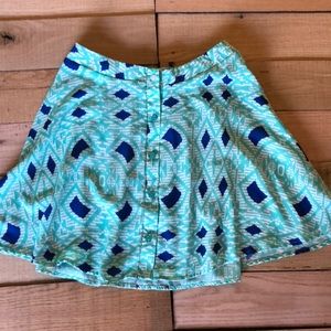 LA hearts aztec print a-line skirt from Pacsun